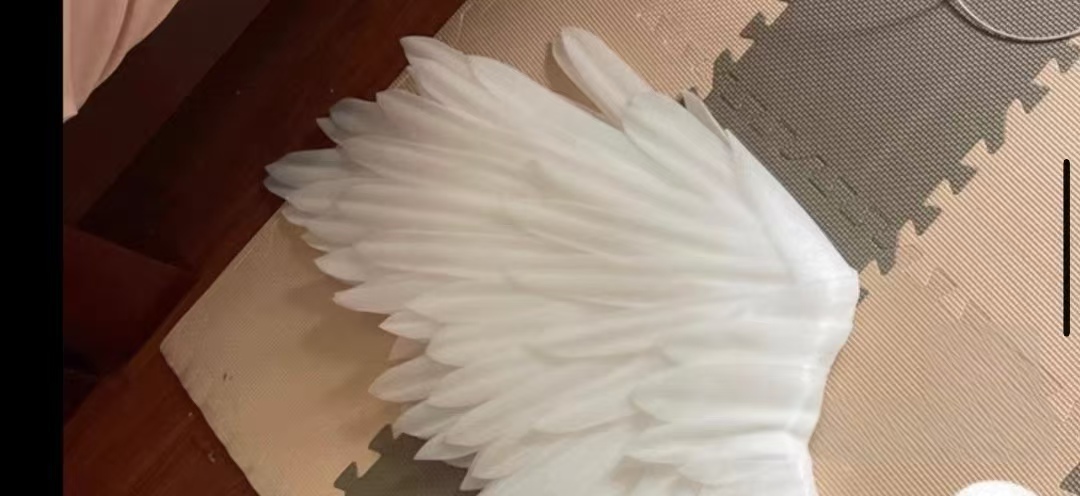 Detachable Foldable Angel Wings Cosplay Prop - Feather layer test