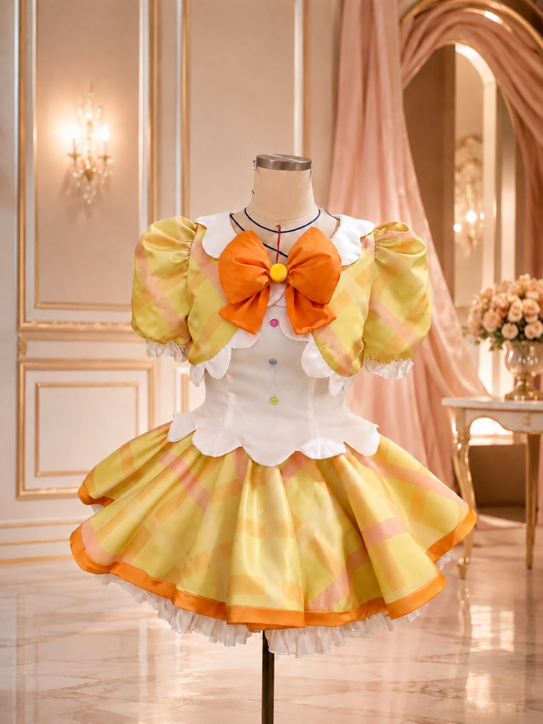 Candy Plaid Idol Dress Set showroom image 2