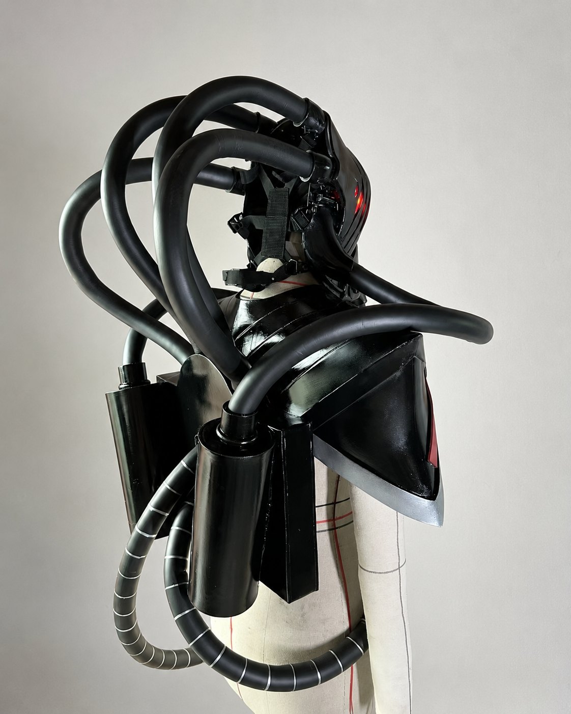 Emperor's Blade Cosplay Helmet Armor Prop Set archive reference image 3