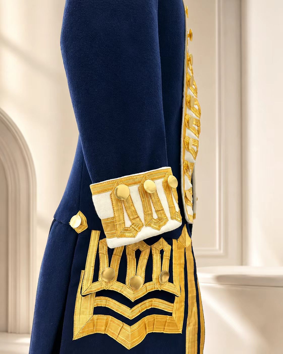 Late 18th Century Royal Navy Officer Uniform showroom image 7