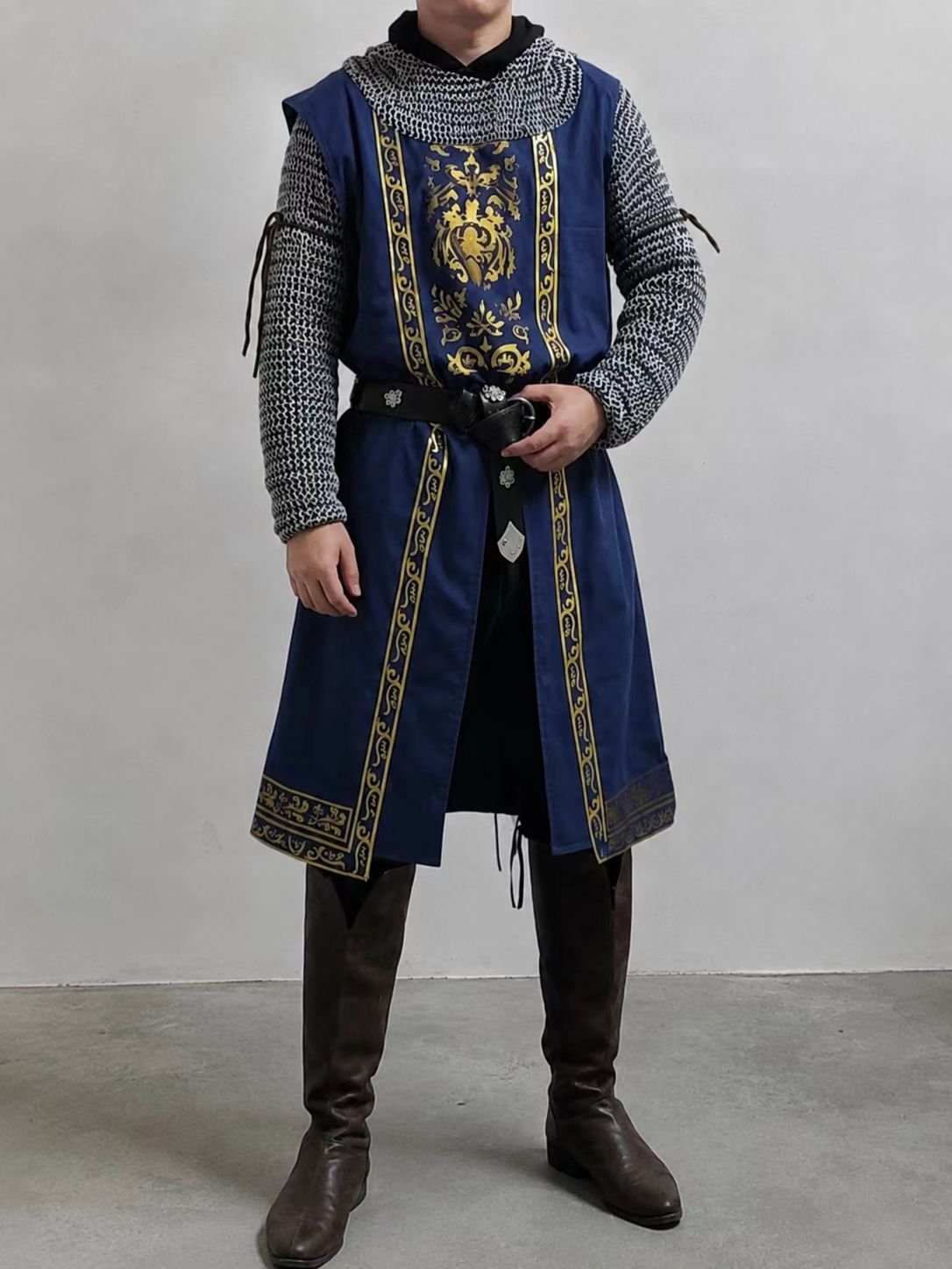 Medieval Knight Armor Surcoat and Headscarf Custom Build gallery image 3