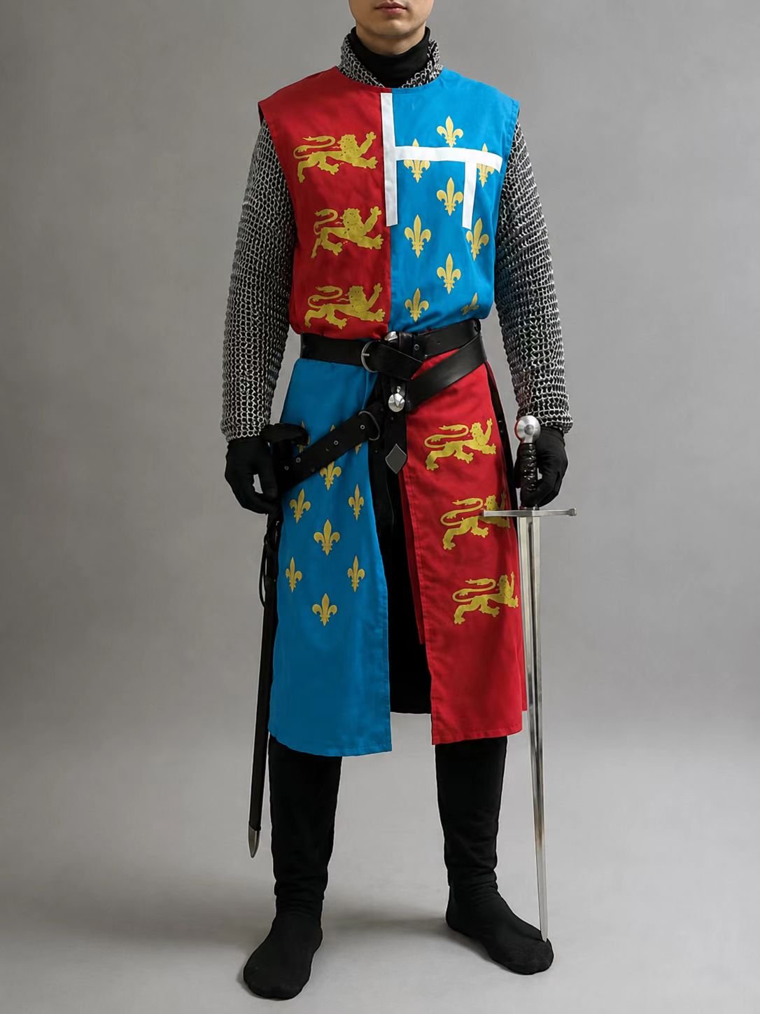 Medieval Knight Armor Surcoat and Headscarf Custom Build gallery image 5
