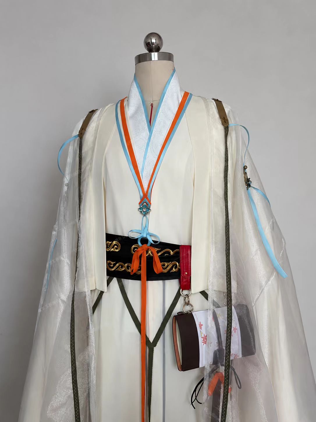 Zhang Zhongjing Layered Hanfu Cosplay Set showroom image 4