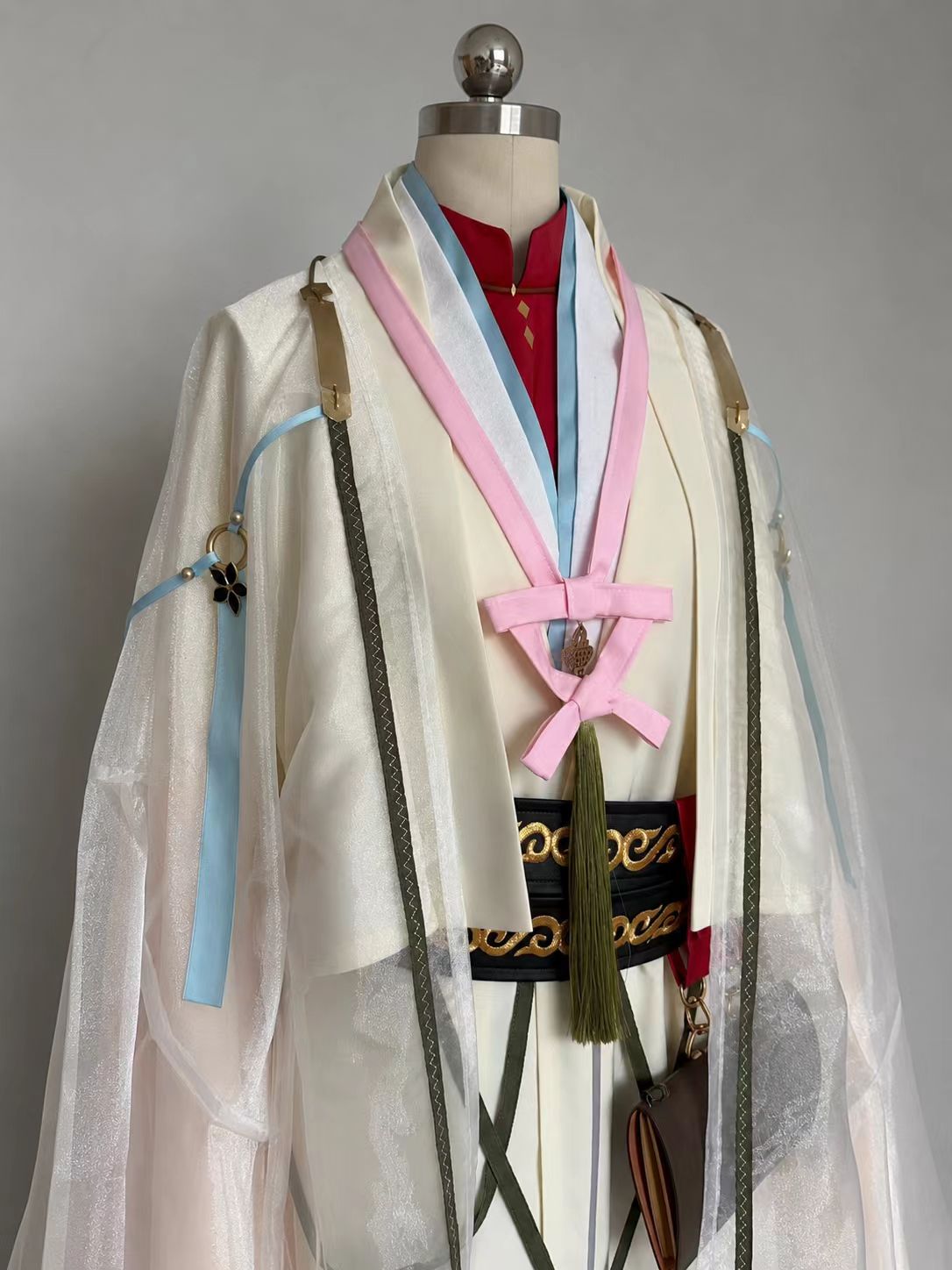 Zhang Zhongjing Layered Hanfu Cosplay Set showroom image 5