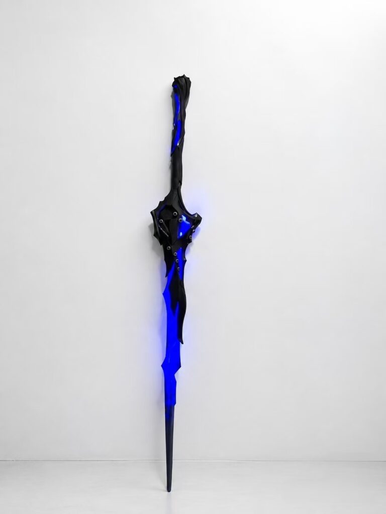 Arknights The Last Knight Cosplay Costume, Armor & Weapon Set showroom image 8
