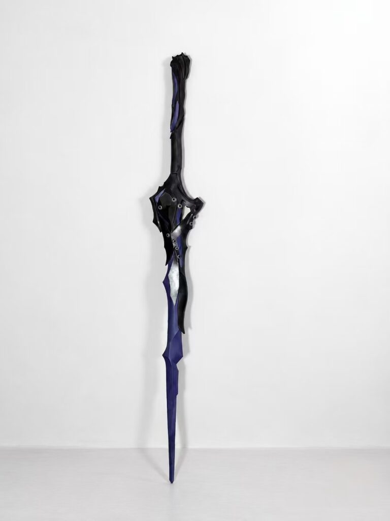 Arknights The Last Knight Cosplay Costume, Armor & Weapon Set showroom image 7