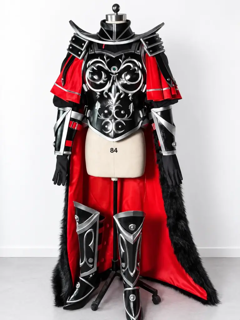 FGO Beast Nero Draco cosplay full armor costume set displayed on a mannequin