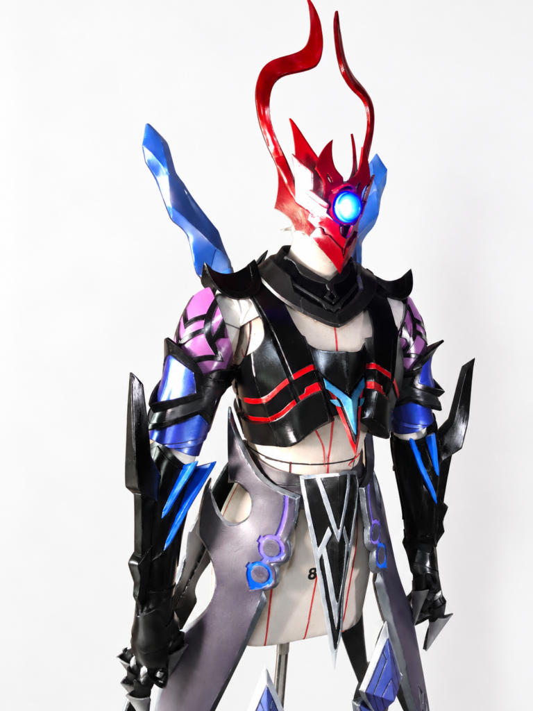 Genshin Impact Tartaglia (Childe) Foul Legacy EVA Cosplay Armor Set archive reference image 3