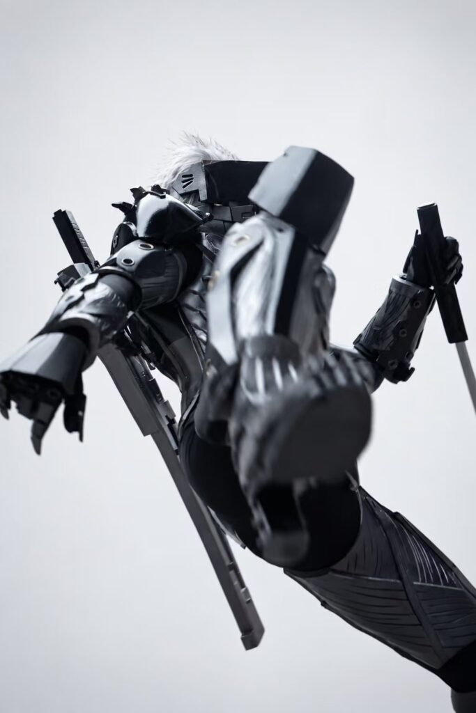 Metal Gear Raiden Handmade EVA Cosplay Armor & Stealth Suit archive reference image 6
