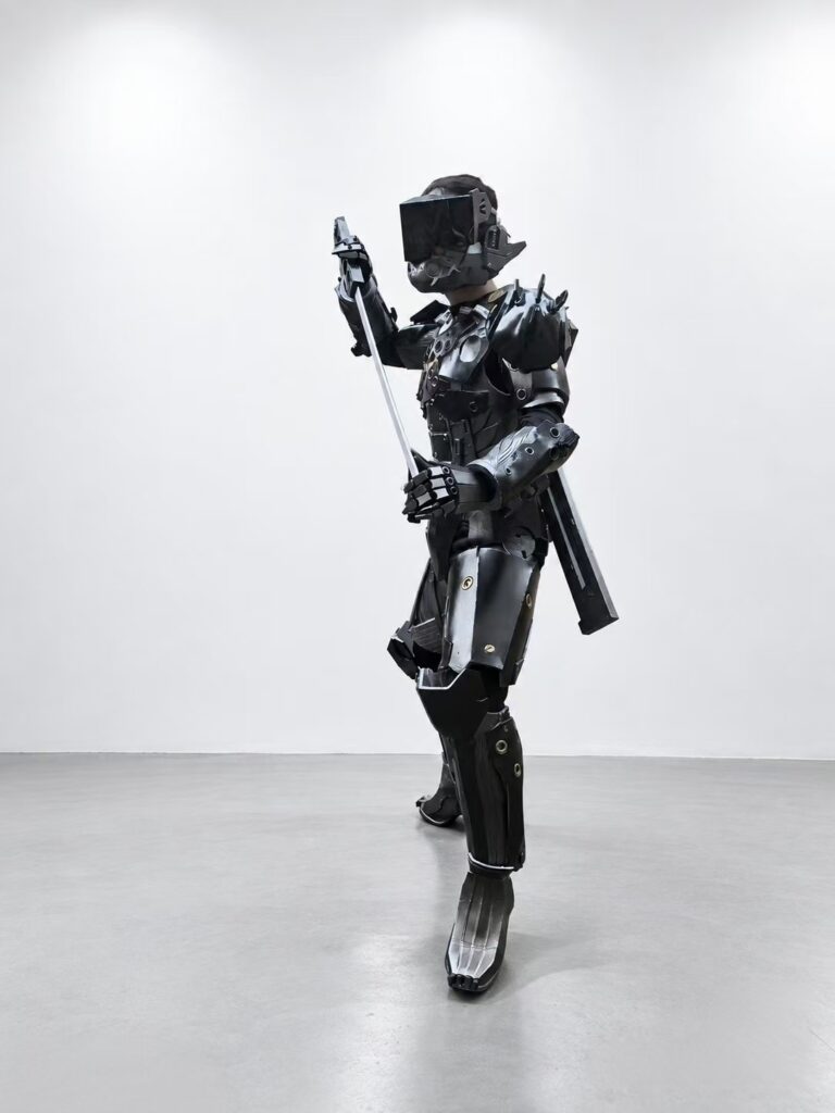 Metal Gear Raiden Handmade EVA Cosplay Armor & Stealth Suit showroom image 8
