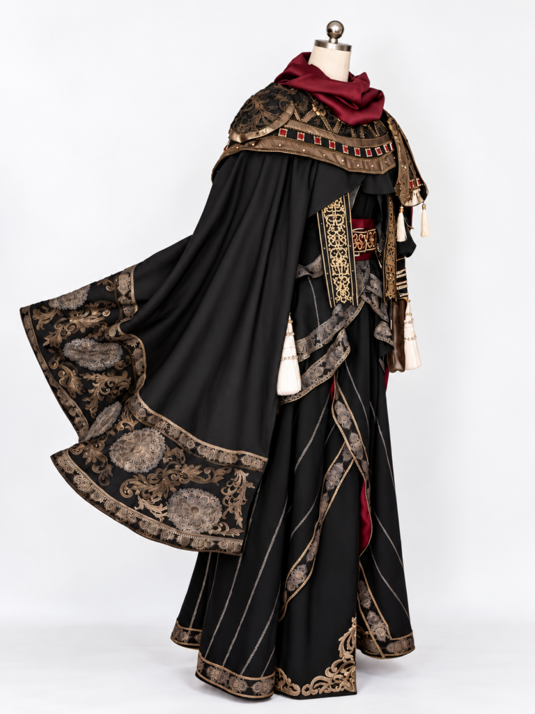 Elden Ring Sanguine Noble Cosplay Costume – Soulslike Game Cosplay Outfit archive reference image 3