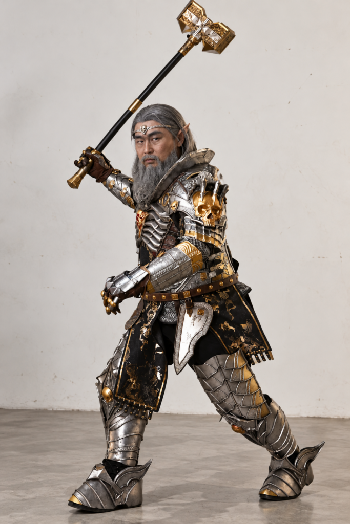Baldur’s Gate 3 Ketheric Thorm Custom Full Armor Cosplay Costume archive reference image 2