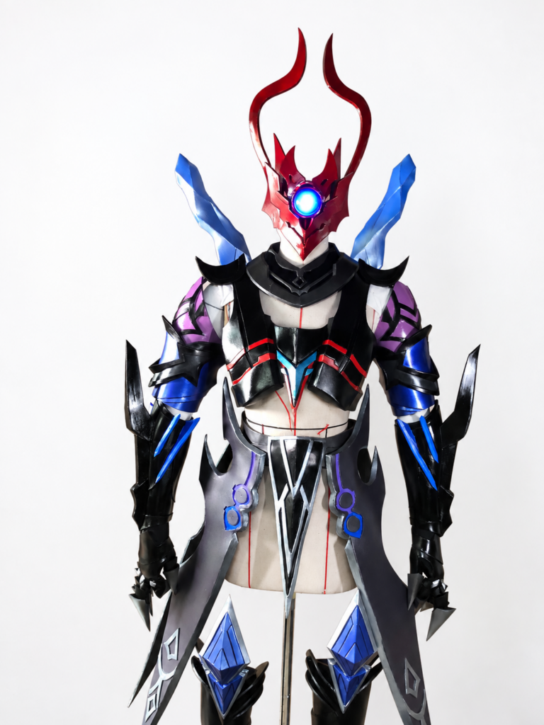 Genshin Impact Tartaglia (Childe) Foul Legacy EVA Cosplay Armor Set archive reference image 2