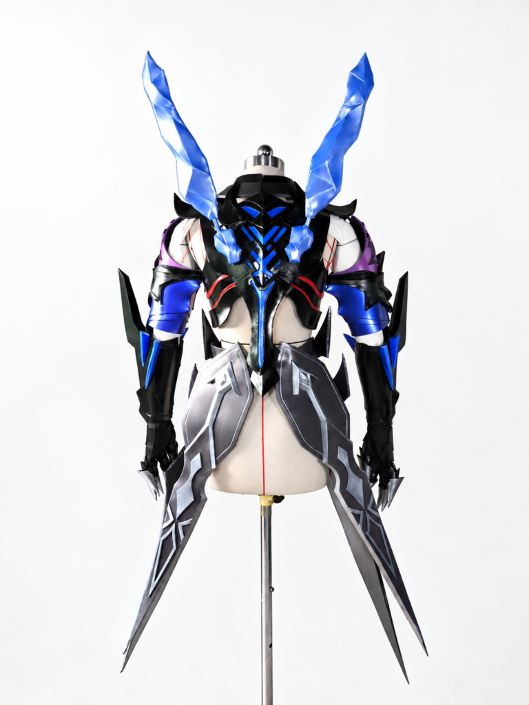 Genshin Impact Tartaglia (Childe) Foul Legacy EVA Cosplay Armor Set archive reference image 4